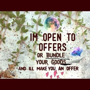 BUNDLES= 2 or More items! No LowBall offers Plz⚡️